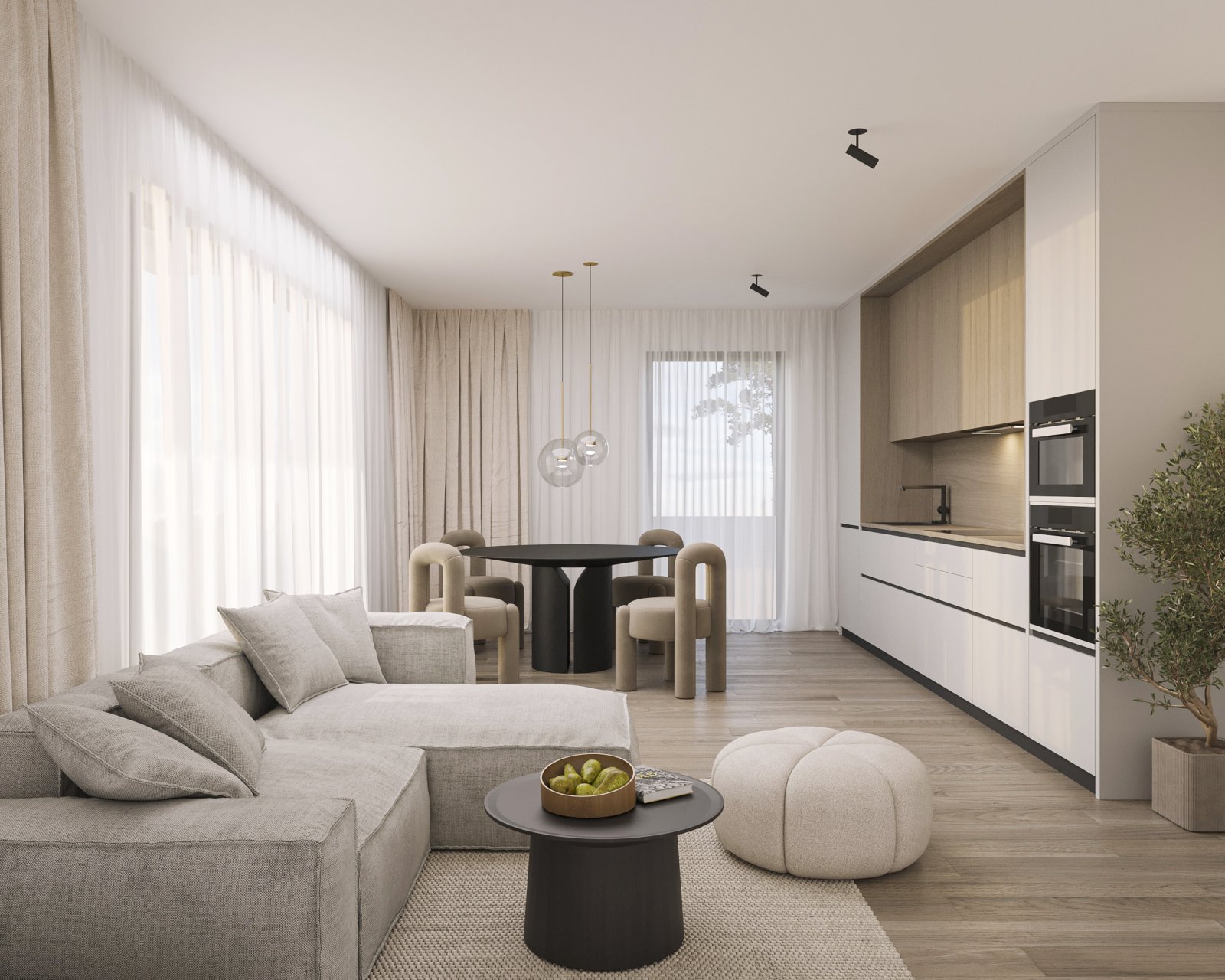 Prodej bytu 2+kk, 60 m2, Zaječí